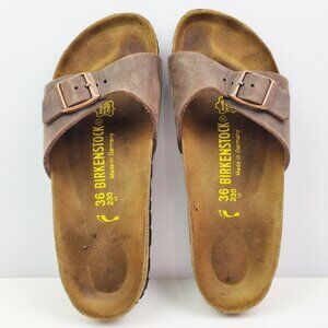Birkenstock Madrid Sandals Regular Buckle Size (36, 230) L5 Women's 5 US